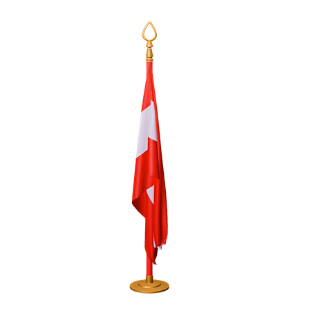 Bandera de austria  3D Icon