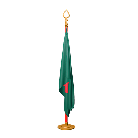 Bandera de bangladesh  3D Icon