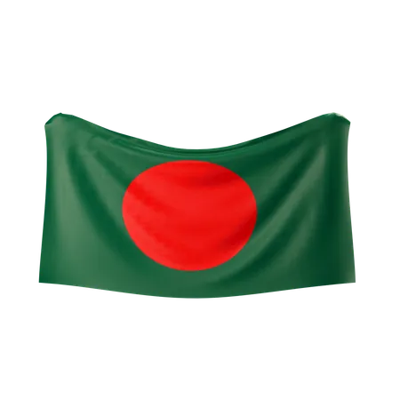 Bandera de bangladesh  3D Icon