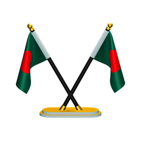 Bandera de bangladesh  3D Icon