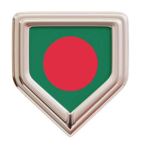 Bandera de bangladesh  3D Icon