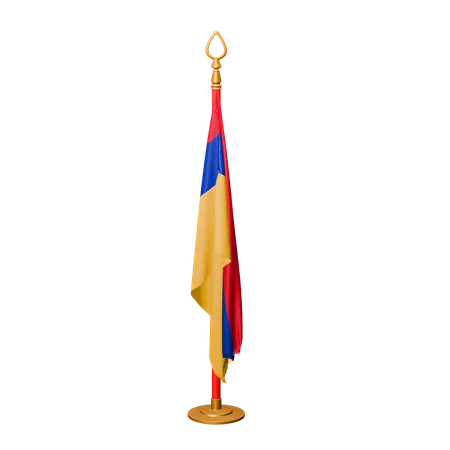 Bandera de colombia  3D Icon