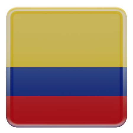 Bandera de colombia  3D Flag