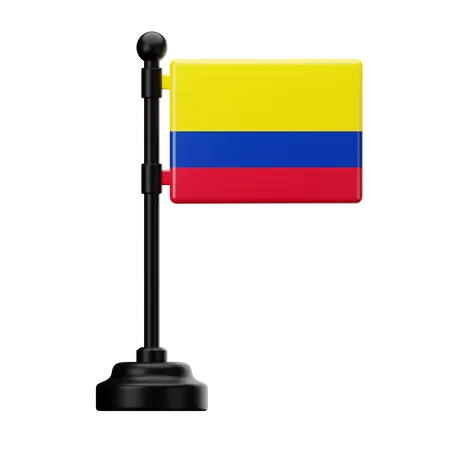 Bandera de colombia  3D Icon