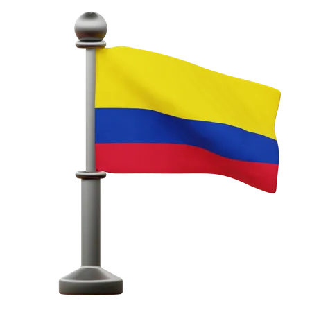 Bandera de colombia  3D Icon