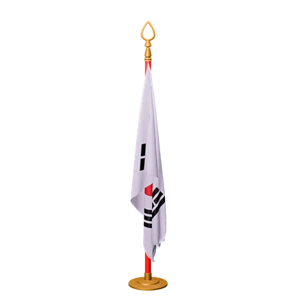 Bandera de corea del sur  3D Icon