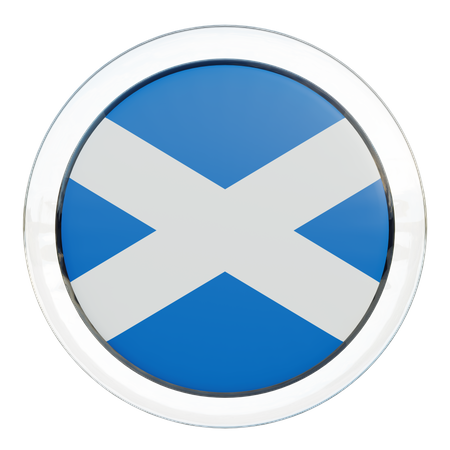Bandera de escocia  3D Flag