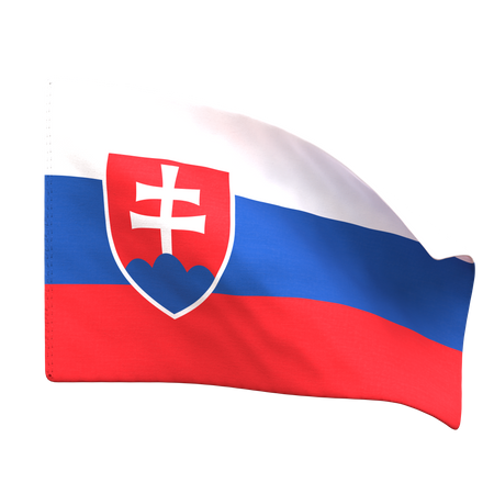 Bandera de eslovaquia  3D Icon