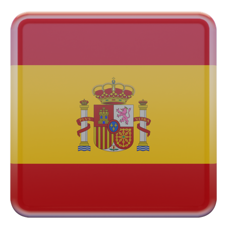 Bandera de españa  3D Flag