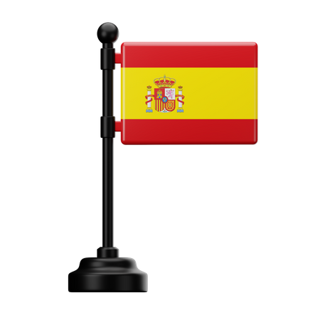 Bandera de españa  3D Icon