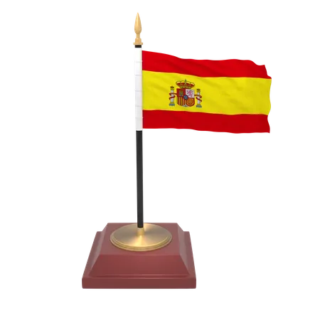 Bandera de españa  3D Icon