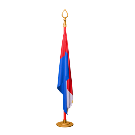 Bandera de filipinas  3D Icon