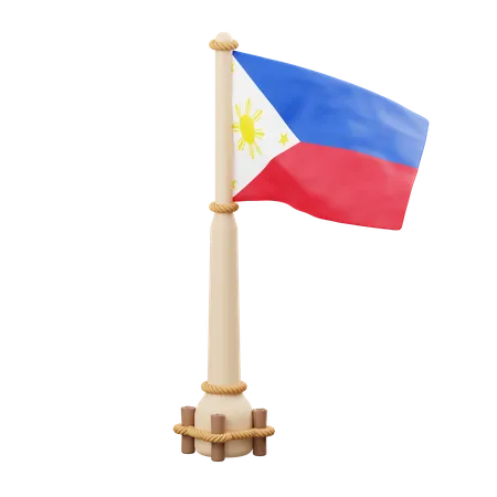 Bandera de filipinas  3D Icon