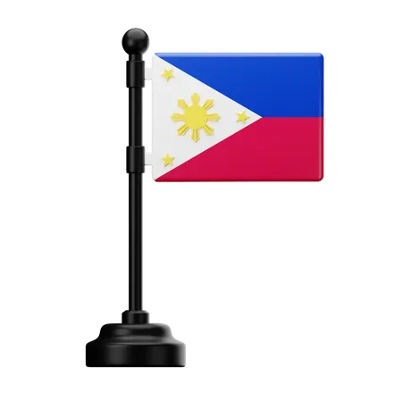 Bandera de filipinas  3D Icon