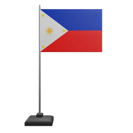 Bandera de filipinas  3D Icon