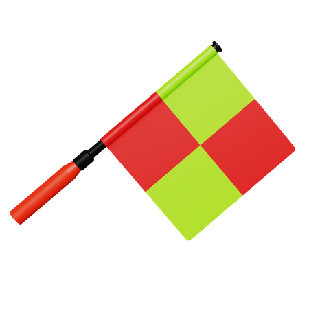 Bandera de finalización  3D Icon