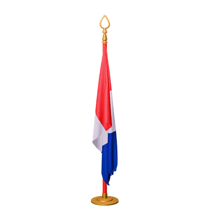 Bandera de Francia  3D Icon