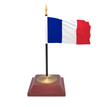 Bandera de Francia  3D Icon