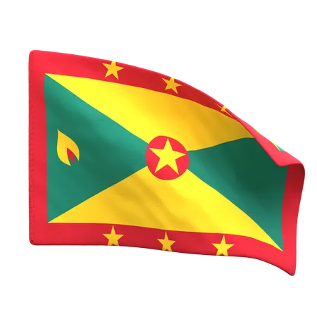 Bandera ramificada  3D Icon