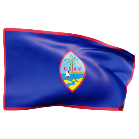 Bandera de guatemala  3D Icon