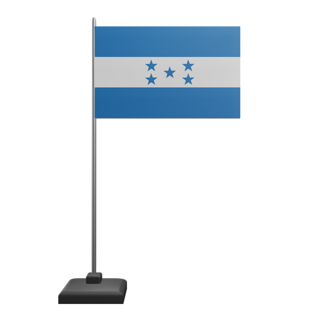 Bandera de honduras  3D Icon