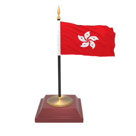 Bandera de hong kong  3D Icon