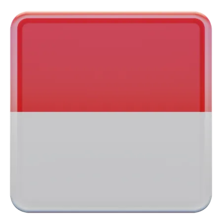 Bandera de indonesia  3D Flag