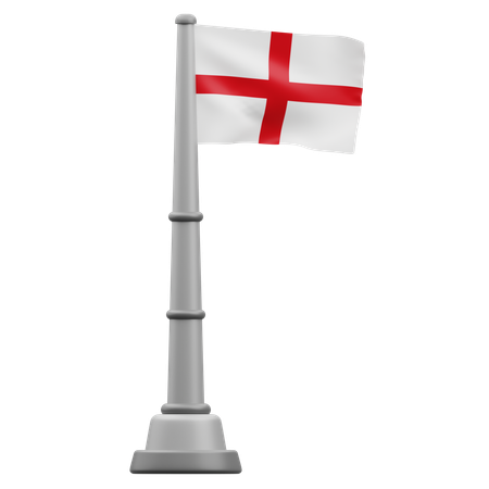 Bandera de Inglaterra  3D Icon