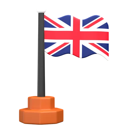 Bandera de Inglaterra  3D Icon