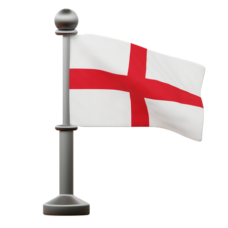 Bandera de Inglaterra  3D Icon