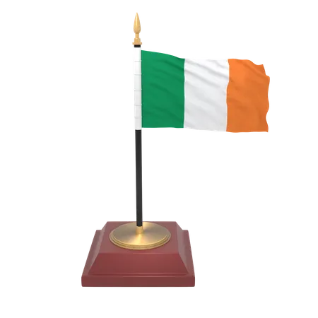 Bandera de irlanda  3D Icon