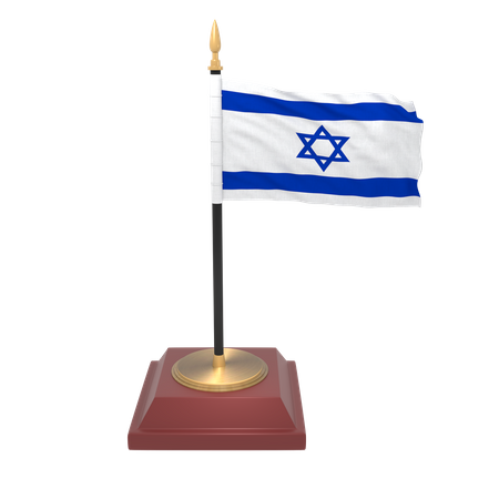 Bandera de israel  3D Icon