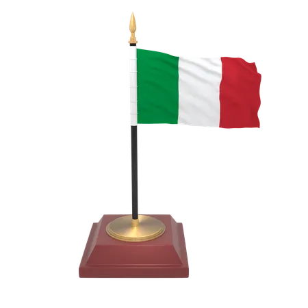 Bandera de italia  3D Icon