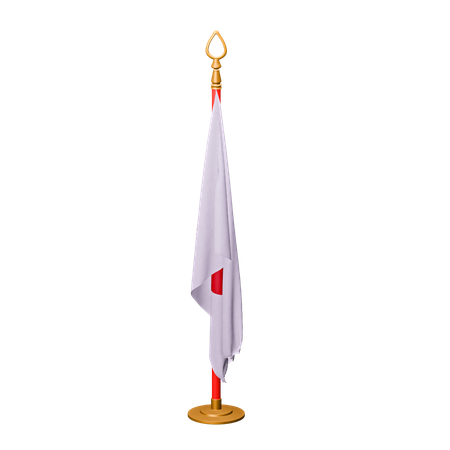 Bandera de japón  3D Icon