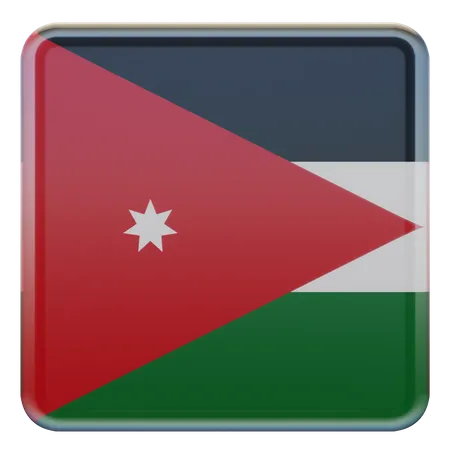 Bandera de jordania  3D Flag