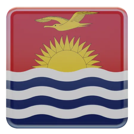 Bandera de kiribati  3D Flag