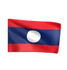 bandera de laos