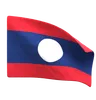 bandera de laos