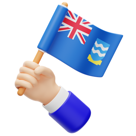 Bandera de las islas malvinas  3D Icon