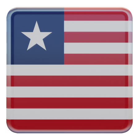 Bandera de liberia  3D Flag