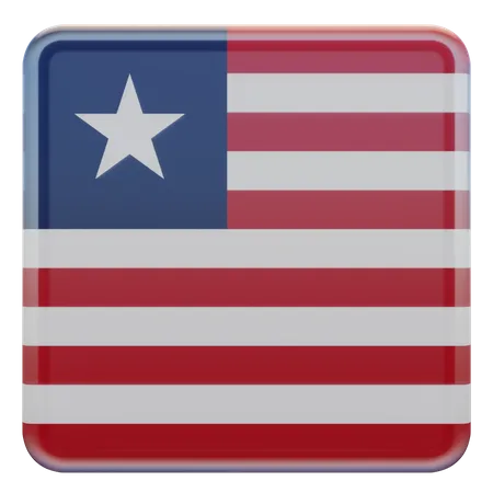 Bandera de liberia  3D Flag