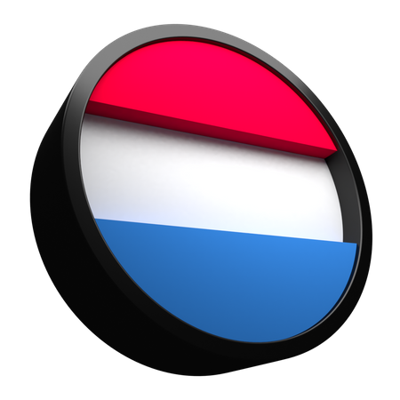 Bandera de luxemburgo  3D Flag