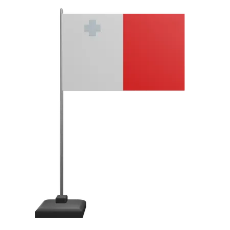 Bandera de tierra  3D Icon