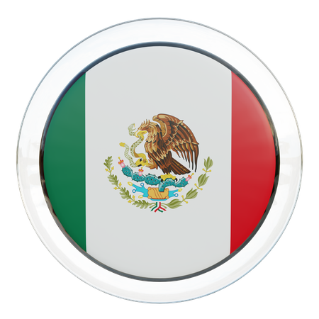 Bandera de mexico  3D Flag