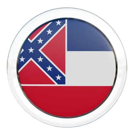 Bandera de mississippi  3D Flag