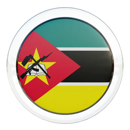 Bandera de mozambique  3D Flag