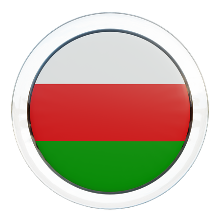 Bandera de oman  3D Flag