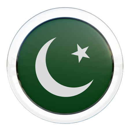 Bandera de pakistán  3D Flag