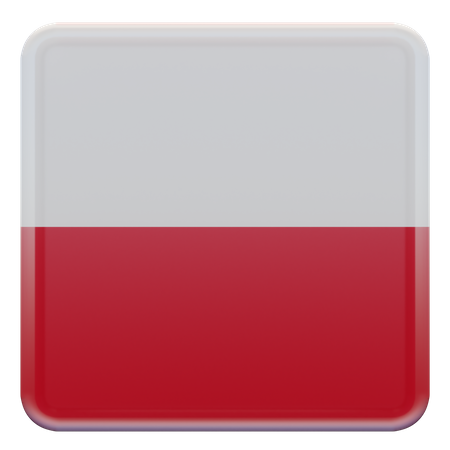Bandera de polonia  3D Flag