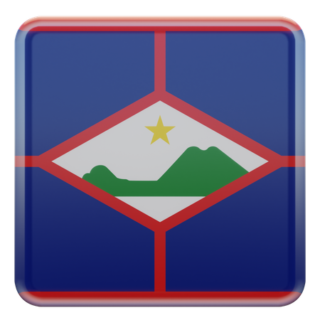 Bandera de san eustacio  3D Flag